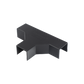 Sección en "T" Color Negro de PVC Auto Extinguible, Para Canaleta TMK-1720-N-CC (5240-02003)