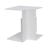 Esquinero Interior Color Blanco de PVC Auto Axtinguible, Para Canaleta TMK-4577 (5520-02001)