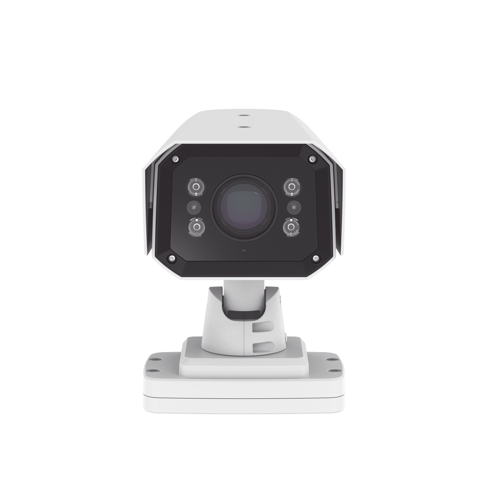 Camara Bala IP 3MP con Road IA LPR / Lente Motorizado 6.8 a 120mm / WDR 120dB / H.265 / RanuraSD / Protección IP66 IK10 NEMA4X / Reconocimiento de vehiculos, Marca, modelo y color