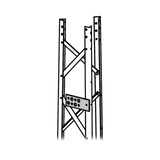 Guía Simple para Guiado de Cableado de Comunicación. Compatible con línea TITAN. Incluye Tornillo, Tuerca y Arandela.