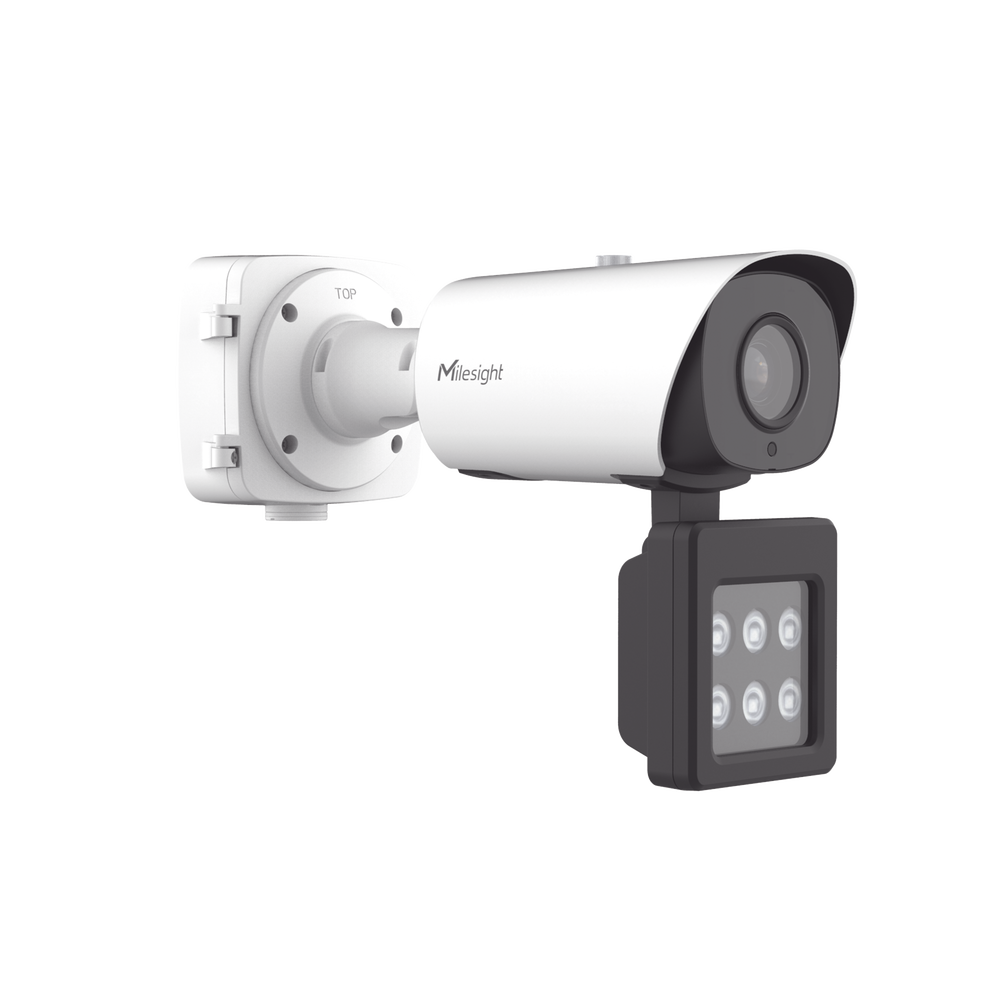 Cámara Bullet Inteligente con IA, Luz Suplementaria y Reconocimiento Vehicular para Monitoreo de Tráfico