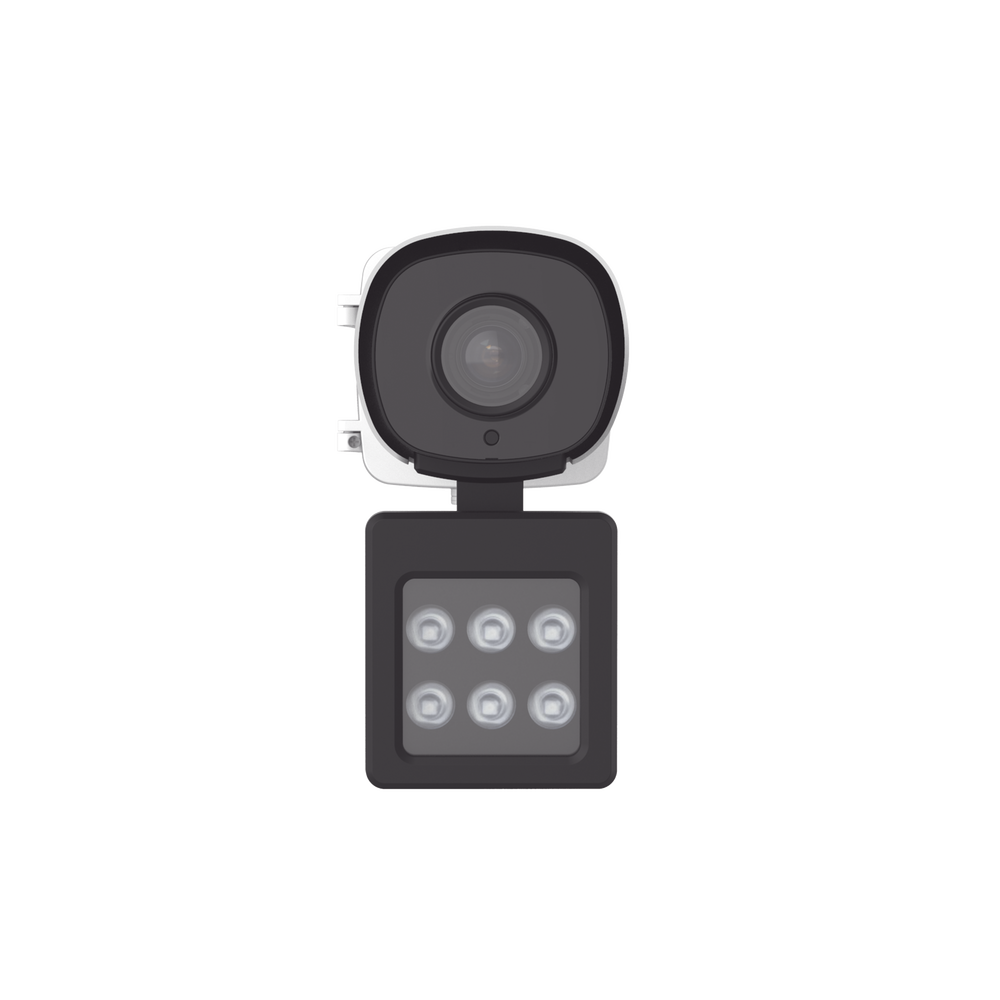 Cámara Bullet Inteligente con IA, Luz Suplementaria y Reconocimiento Vehicular para Monitoreo de Tráfico