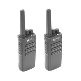 Duo de Radios Portatiles UHF, 5W de Potencia, Scrambler de Voz, Alta Cobertura, 400-470 MHZ