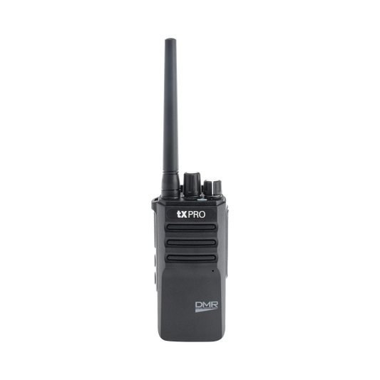 Radio Portátil Digital DMR y analógico  en la banda VHF 136-174 MHz, 64CH y Cifrado de seguridad en Digital.
