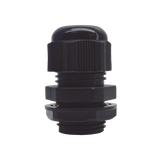 Conector Plástico Negro Tipo Glándula para Rosca NPT 1/2"