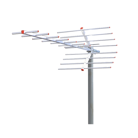 Antena para TV Digital (470-760 MHz) para Zonas Urbanas.