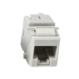 Jack UltraMAX Cat5e, UTP, Tipo Keystone, Color Blanco, Punch Down