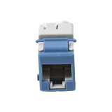 Jack UltraMAX Cat6, UTP, Tipo Keystone, Color Azul, Punch Down