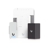 UniFi Access Kit de Inicio Gen 2, Incluye Hub para conexiones, lector NFC y movimiento / 10 tarjetas de acceso / sistema completo para abrir una puerta