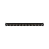 Patch Panel UltraMAX. UTP, Precargado con Jacks Cat6A, 24 Puertos, Plano, 1U