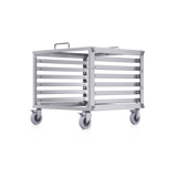 UniFi Rack Móvil de 6 Unidades, incluye 1 patchpanel de 24 puertos Gigabit, no requiere herramientas para armarse, incluye ruedas.