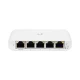 Switch UniFi Administrable Compacto de 5 Puertos 10/100/1000 Mbps, soporta entrada de PoE 802.3af/at