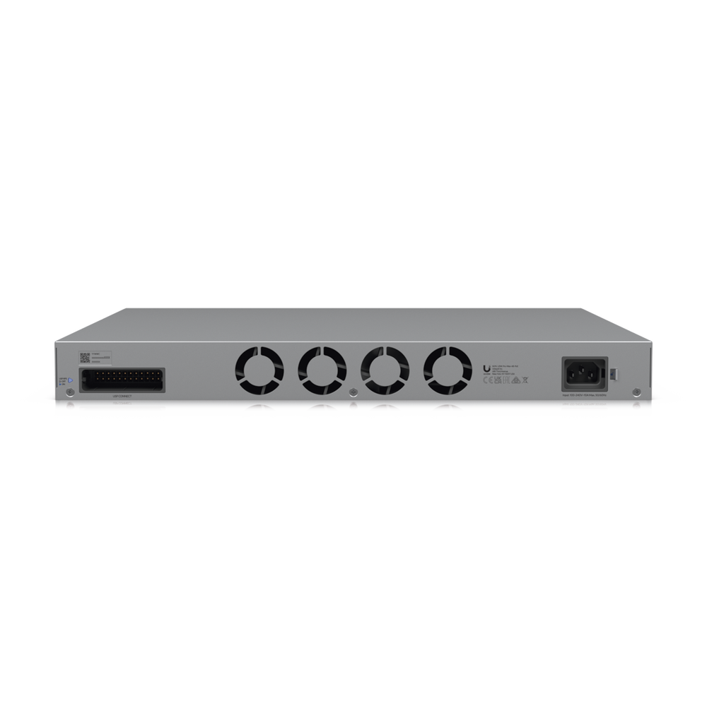UniFi Switch Pro Max 48 POE, con funciones capa 3, 48 puertos (16 puertos 2.5 GbE (8 POE++ y 8 POE+) y 32 puertos 1 GbE (24 POE+ y 8 POE++)), 2 puertos SFP+ 10G, POE++ 720W, pantalla informativa