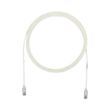 Cable de Parcheo TX6, UTP Cat6, Diámetro Reducido (28AWG), Color Gris, 7ft