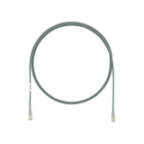 Cable de Parcheo UTP Cat6A, CM/LSZH, Diámetro Reducido (28AWG), Color Gris, 3ft