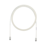 Cable de Parcheo UTP Cat6A, CM/LSZH, Diámetro Reducido (28AWG), Color Blanco Mate, 7ft