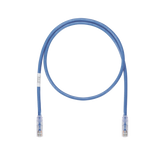 Cable de Parcheo UTP, Cat6A, 24 AWG, CM, Color Azul, 10ft