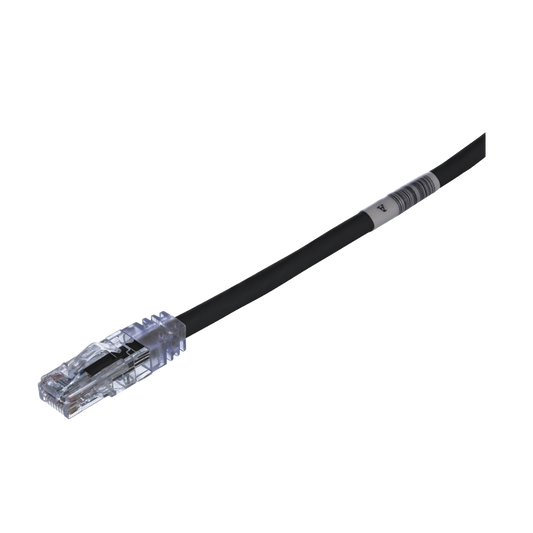 Cable de Parcheo TX6, UTP Cat6, 24 AWG, CM, Color Negro, 10ft