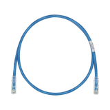 Cable de Parcheo TX6, UTP Cat6, 24 AWG, CM, Color Azul, 10 Metros