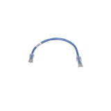 Cable de Parcheo TX6, UTP Cat6, 24 AWG, CM, Color Azul, 1 ft