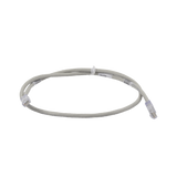 Cable de Parcheo TX6, UTP Cat6, 24 AWG, CM, Color Gris, 1ft