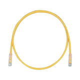 Cable de Parcheo TX6, UTP Cat6, 24 AWG, CM, Color Amarillo, 30 ft