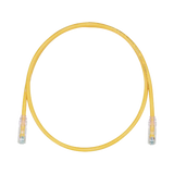 Cable de Parcheo TX6, UTP Cat6, 24 AWG, CM, Color Amarillo, 5ft