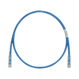 Cable de Parcheo TX6, UTP Cat6, 24 AWG, CM, Color Azul, 7ft