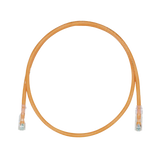 Cable de Parcheo TX6, UTP Cat6, 24 AWG, CM, Color Naranja, 8 Metros