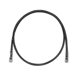 Cable de Parcheo TX6, UTP Cat6, 24 AWG, LSZH, Color Negro, 8 metros