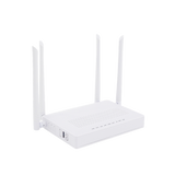 ONU Dual GPON/EPON / Wi-Fi Doble Banda 2.4 y 5 GHz / Soporta MESH / 2 Puertos Gigabit / 1 Puerto PON SC/APC / 1 puerto CATV / Hasta 1200 Mbps vía Wi-Fi