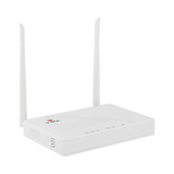 ONU Dual G/EPON con Wi-Fi en 2.4 GHz + 4 puertos LAN Gigabit, hasta 300 Mbps vía inalámbrico