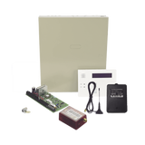 (2 Años 4GLTEM/5G ILIMITADO INCLUIDO)  Kit Vista48LA con comunicador 4GLTEM/5G MN01, Teclado, Gabinete y Transformador