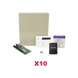 Kit de 10 Paneles de Alarma VISTA48 con Batería y Transformador