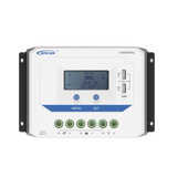 Controlador Solar de Carga PWM 12/24V/36/48V 60 A 60 A, Salida USB, con Display