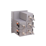 Combinador 440-510 MHz, para 5 Canales, 125 Watt, 300 KHz (min.) de Sep. Tx-Tx, 2 Aisladores N Hembra.