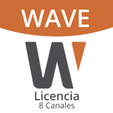 Licencia Wisenet Wave Para 8 Canales  de Grabador Hanwha