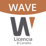 Licencia de 8 Canal de Wisenet Wave Profesional