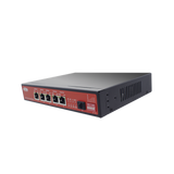 Controlador Solar de 15A con Switch PoE /  1 Puertos Gigabit PoE 802.3 bt / 2 Puertos PoE 802.3 af/at / 2 Puertos PoE Pasivo 24/48 Vcc / 1 Puerto SFP / No administrable