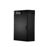 Gabinete de Montaje en Pared TrueEdge™, Con 6 UR para Equipo Activo y 6 UR para Paneles de Parcheo, Fabricado en Acero, Color Negro