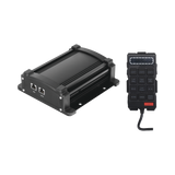 Sirena Vehicular de 100W de Potencia Con Controlador Unimando, Micrófono, Control de Tonos y Patrones de destello de Barras de Luces Serie X67 / X75
