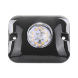 Luz Oculta Ultra Brillante con 12 LED, Color Ambar