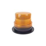 Burbuja brillante  de Larga Vida Útil con 8 LEDs, color ámbar, domo ámbar, 12Vcd