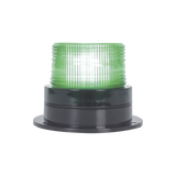 Burbuja Brillante de Larga Vida Útil, con 8 LEDs Color Verde, Domo Verde, 12Vcd