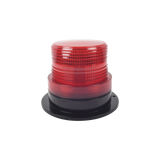 Burbuja Brillante de Larga Vida Útil, con 8 LEDs Color Rojo, Domo Rojo, 12Vcd