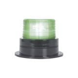 Burbuja Brillante de Larga Vida Útil, con 8 LEDs Color Verde, Domo Verde, 110 Vca