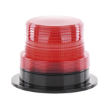 Burbuja Brillante de Larga Vida Útil, con 8 LEDs Color Rojo, Domo Rojo, 110 Vca