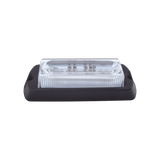 Luz Auxiliar Ultra Brillante de 8 LED's en color Rojo/Claro con mica transparente