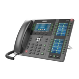 Teléfono IP ideal para recepción hasta 20 líneas SIP, PoE, 106 botones DSS, Bluetooth integrado para diademas, puertos Gigabit, soporta recepción video