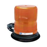Baliza LED color ámbar con montaje magnético de succión DE 7" de altura